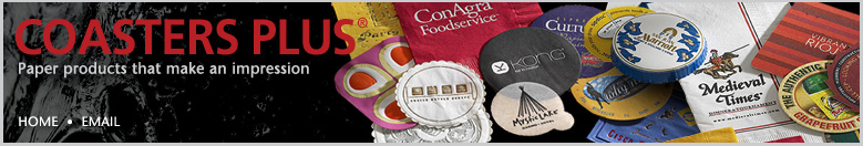 Coasters Plus Promotional Paper Products