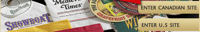 Coasters, Napkins, Paper Promotional Products